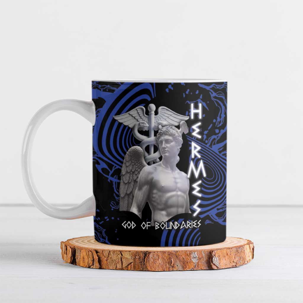 Ancient Greek Hermes Ceramic Mug God Of Boundaries - Wonder Print Shop