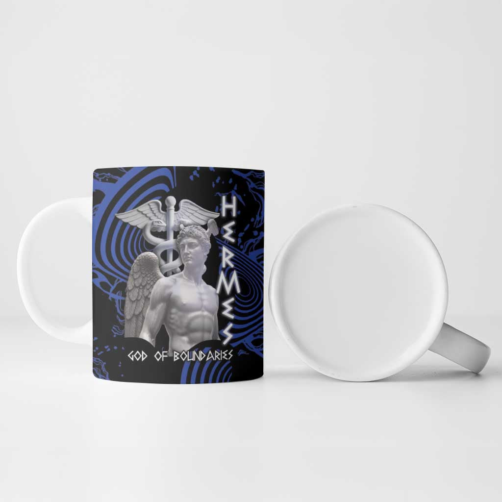 Ancient Greek Hermes Ceramic Mug God Of Boundaries - Wonder Print Shop