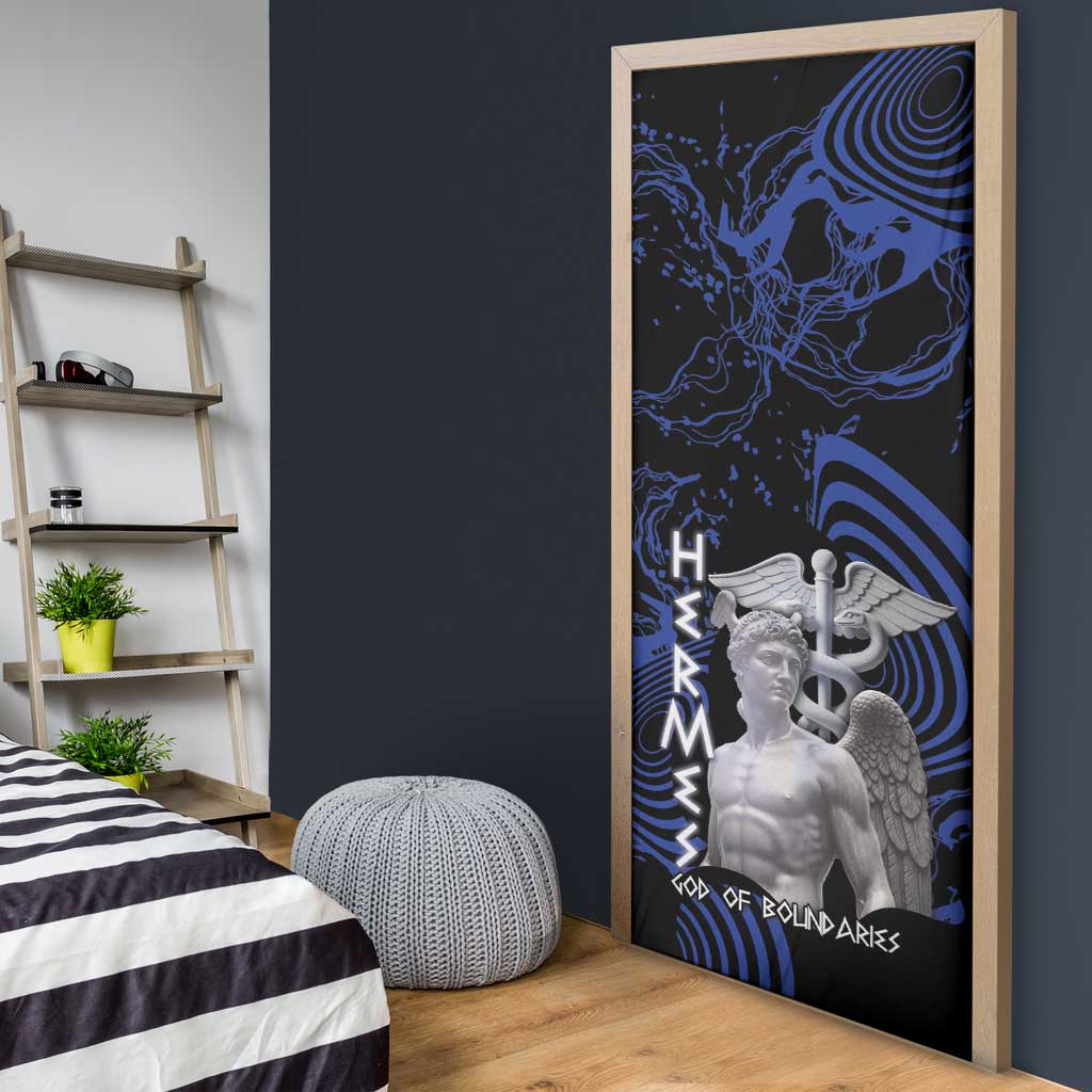 Ancient Greek Hermes Door Cover God Of Boundaries - Wonder Print Shop