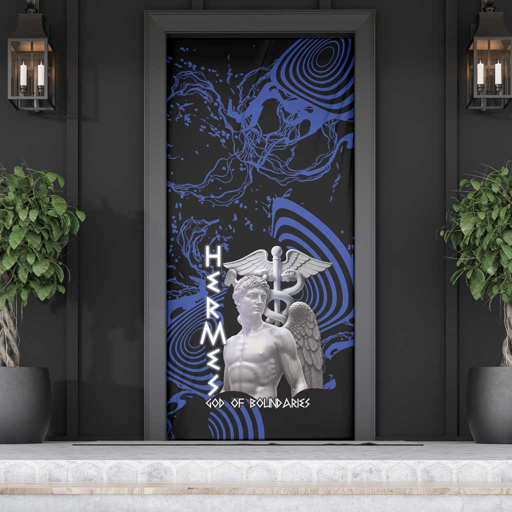 Ancient Greek Hermes Door Cover God Of Boundaries - Wonder Print Shop