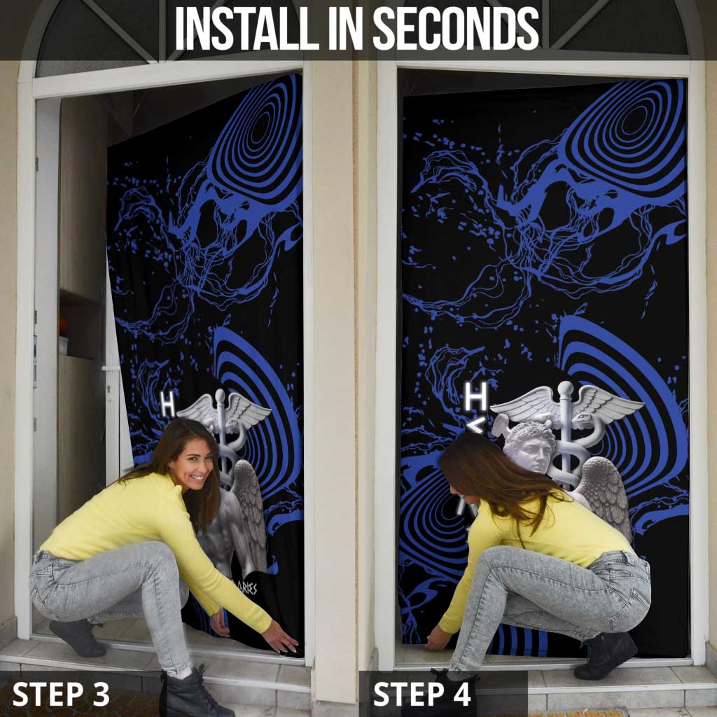 Ancient Greek Hermes Door Cover God Of Boundaries - Wonder Print Shop