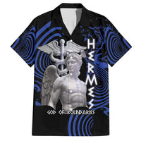 Ancient Greek Hermes Family Matching Long Sleeve Bodycon Dress and Hawaiian Shirt God Of Boundaries - Wonder Print Shop