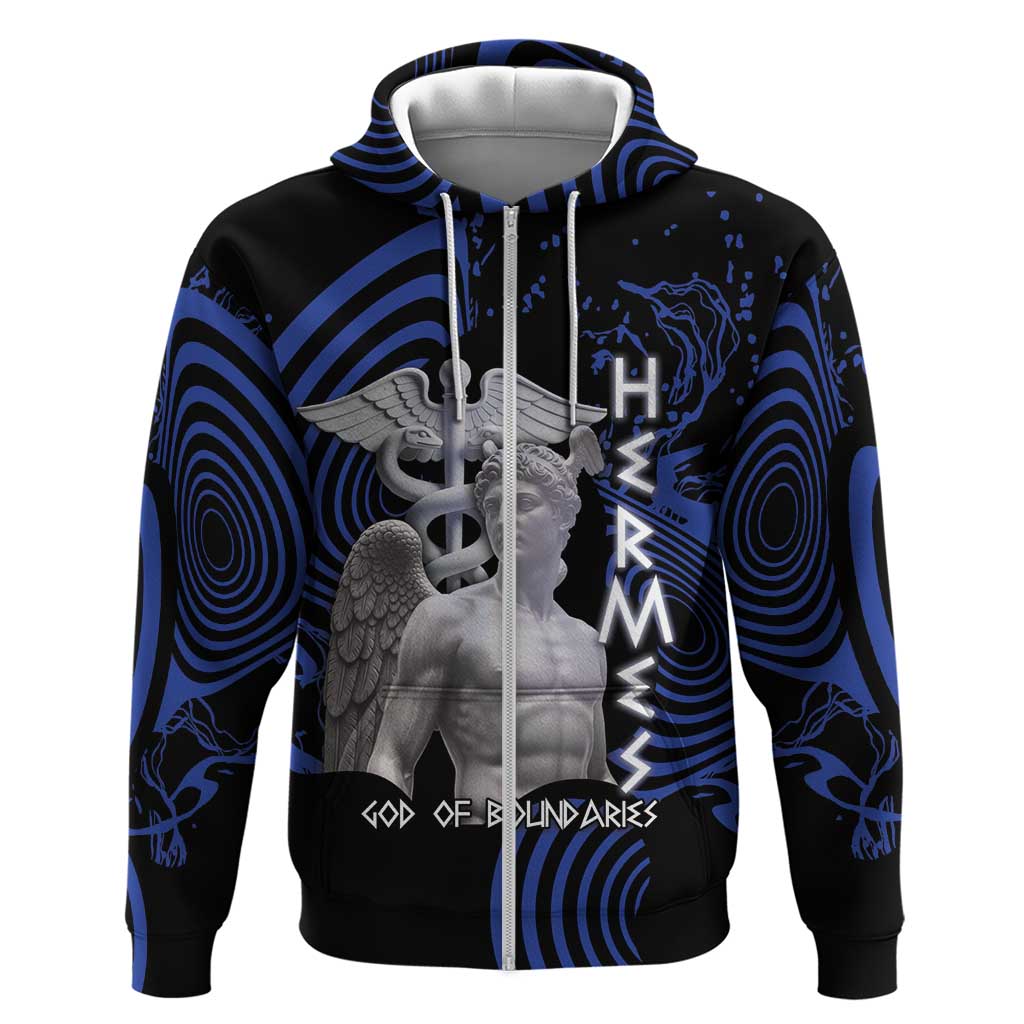 Ancient Greek Hermes Hoodie God Of Boundaries - Wonder Print Shop