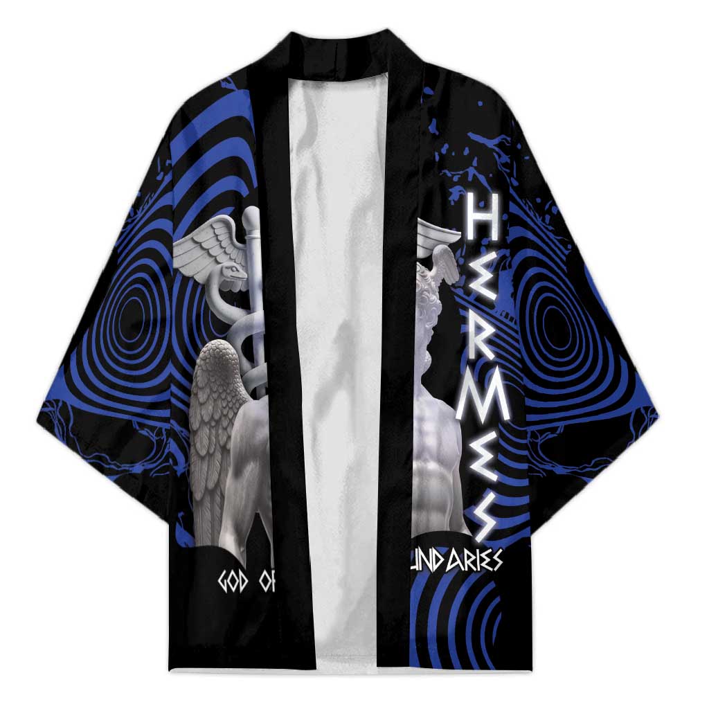 Ancient Greek Hermes Kimono God Of Boundaries - Wonder Print Shop