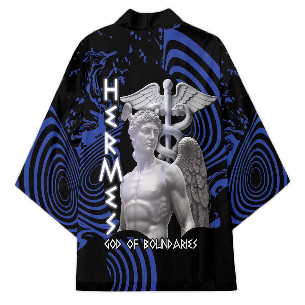 Ancient Greek Hermes Kimono God Of Boundaries - Wonder Print Shop