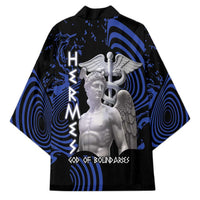 Ancient Greek Hermes Kimono God Of Boundaries - Wonder Print Shop