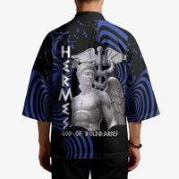 Ancient Greek Hermes Kimono God Of Boundaries - Wonder Print Shop