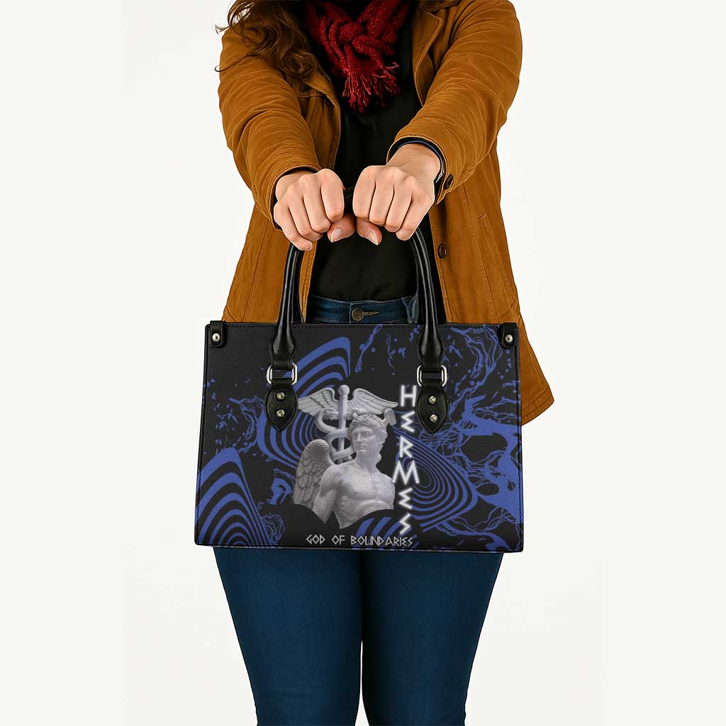 Ancient Greek Hermes Leather Bag God Of Boundaries - Wonder Print Shop