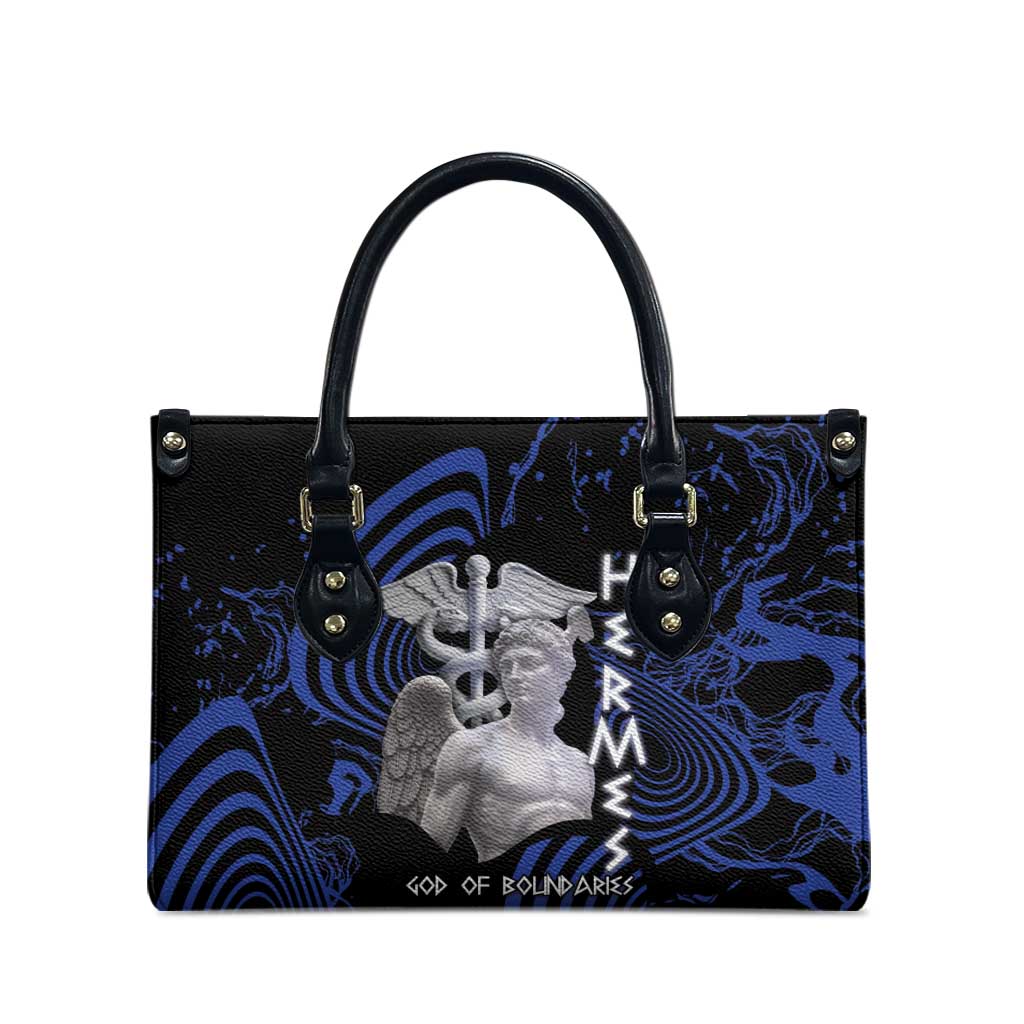 Ancient Greek Hermes Leather Bag God Of Boundaries - Wonder Print Shop