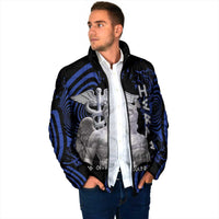 Ancient Greek Hermes Padded Jacket God Of Boundaries - Wonder Print Shop