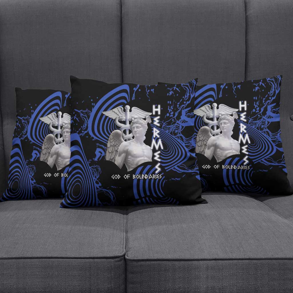 Ancient Greek Hermes Pillow Cover God Of Boundaries - Wonder Print Shop