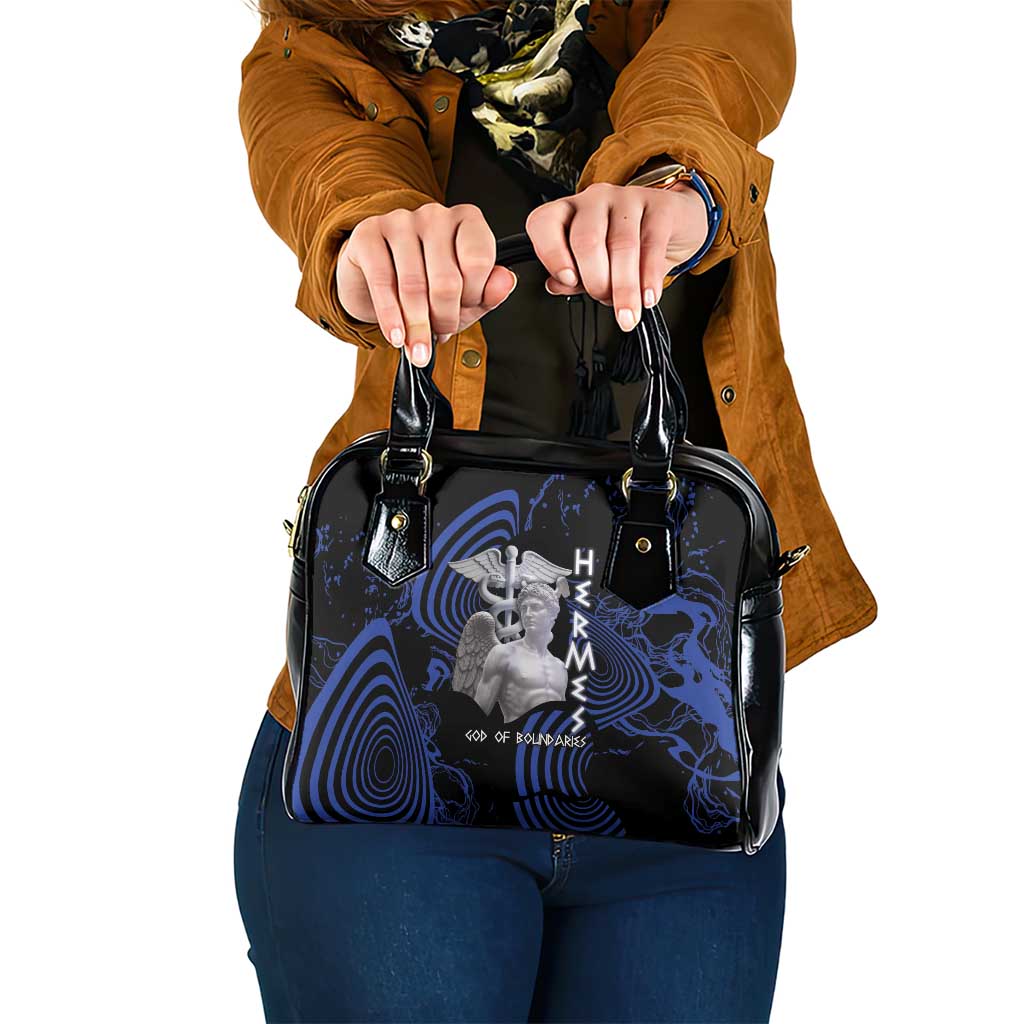 Ancient Greek Hermes Shoulder Handbag God Of Boundaries - Wonder Print Shop
