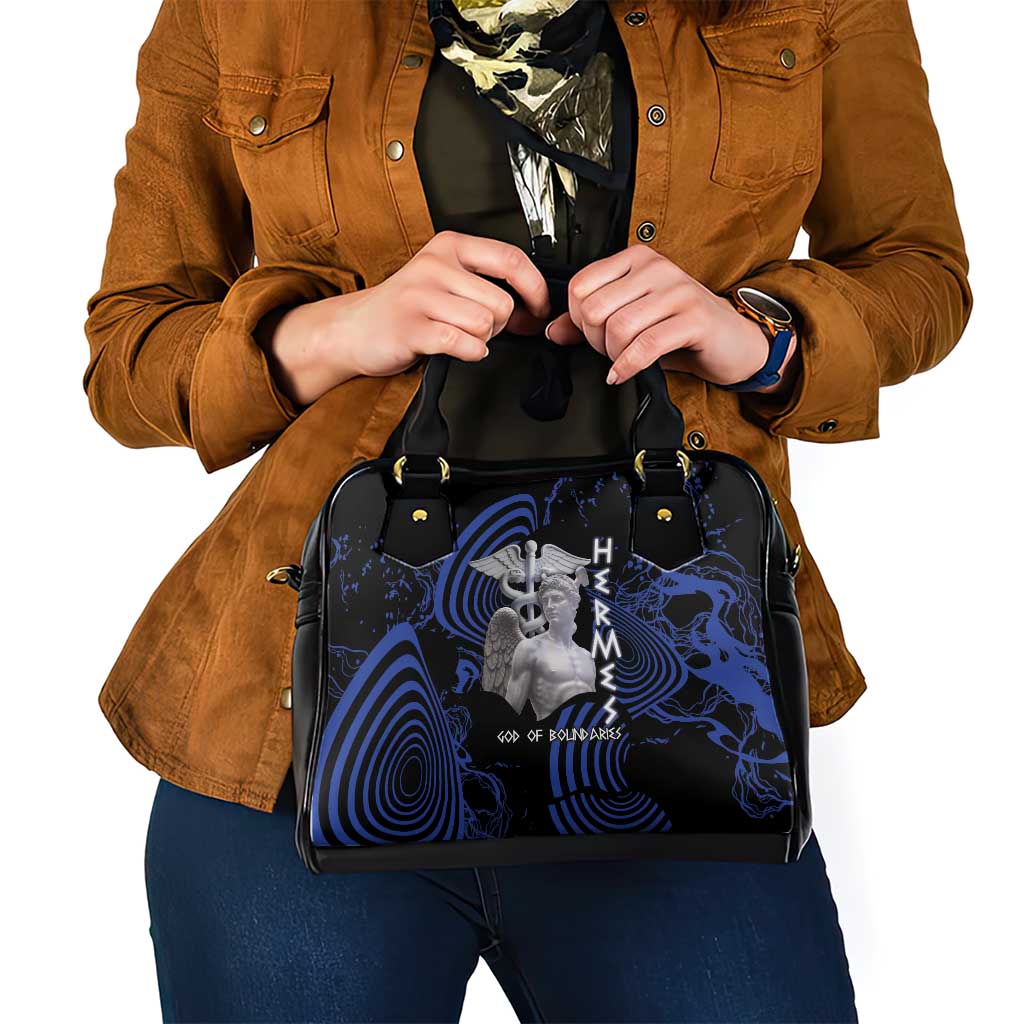 Ancient Greek Hermes Shoulder Handbag God Of Boundaries - Wonder Print Shop