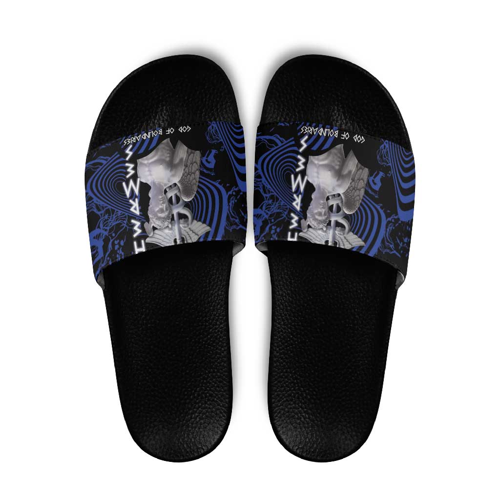 Ancient Greek Hermes Slide Sandals God Of Boundaries - Wonder Print Shop