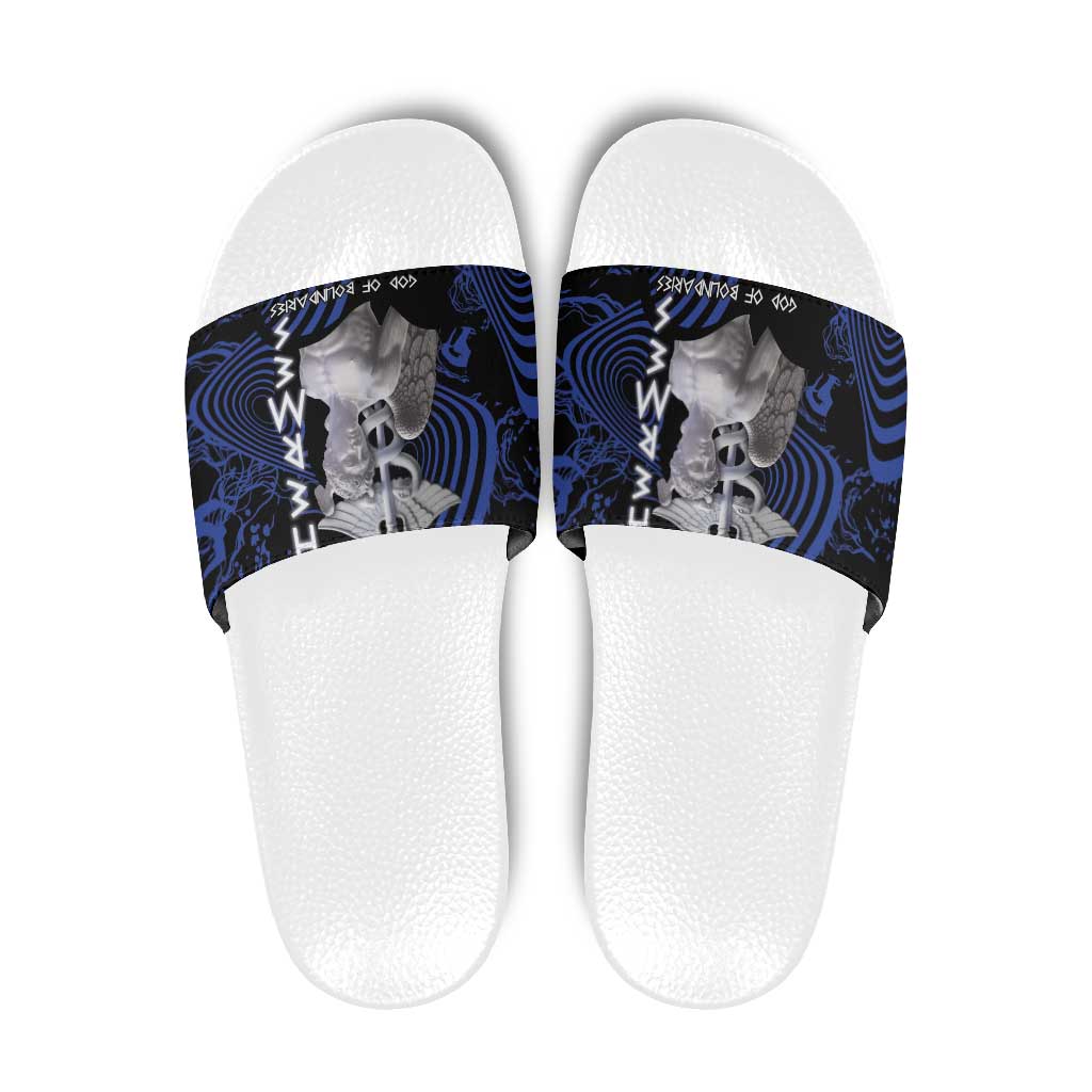Ancient Greek Hermes Slide Sandals God Of Boundaries - Wonder Print Shop