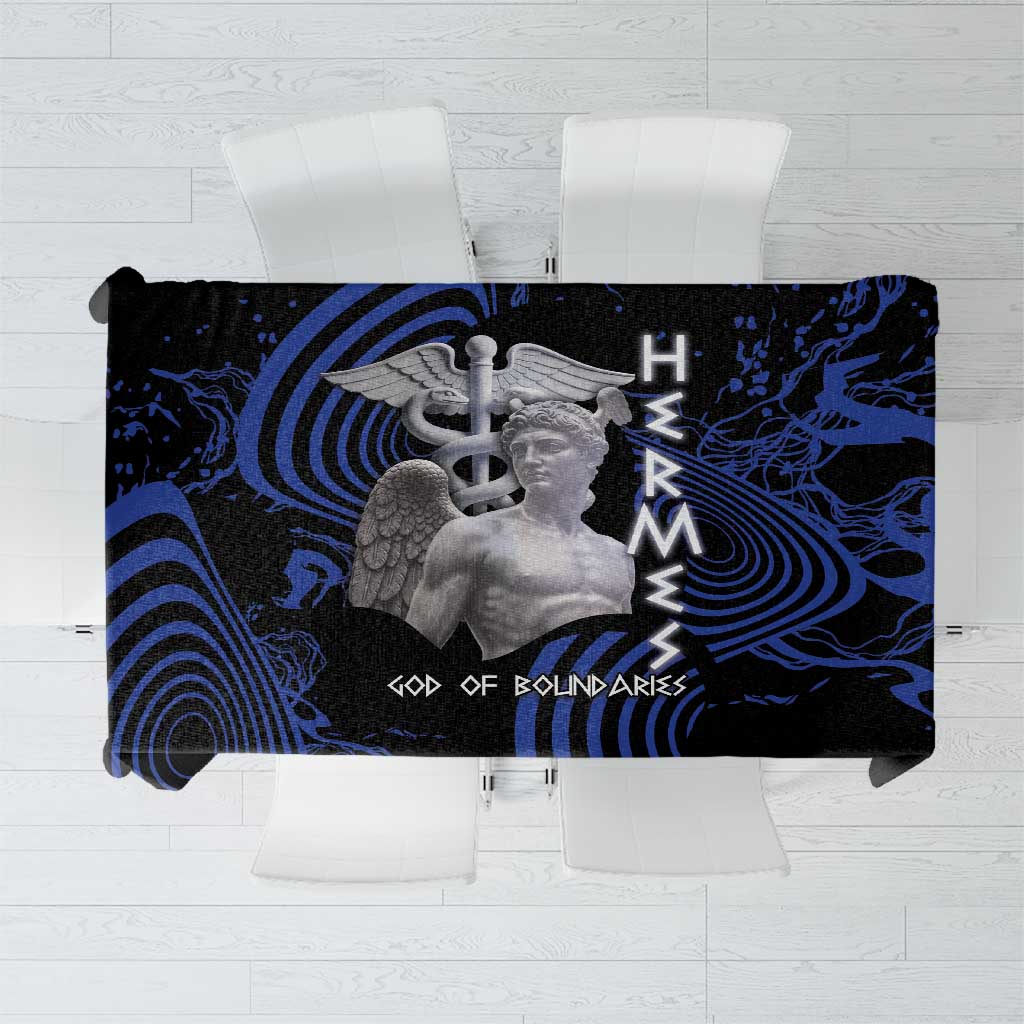 Ancient Greek Hermes Tablecloth God Of Boundaries - Wonder Print Shop