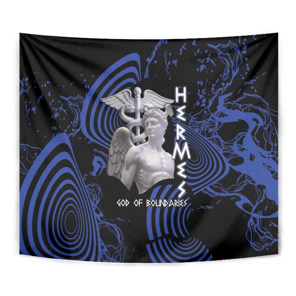 Ancient Greek Hermes Tapestry God Of Boundaries - Wonder Print Shop