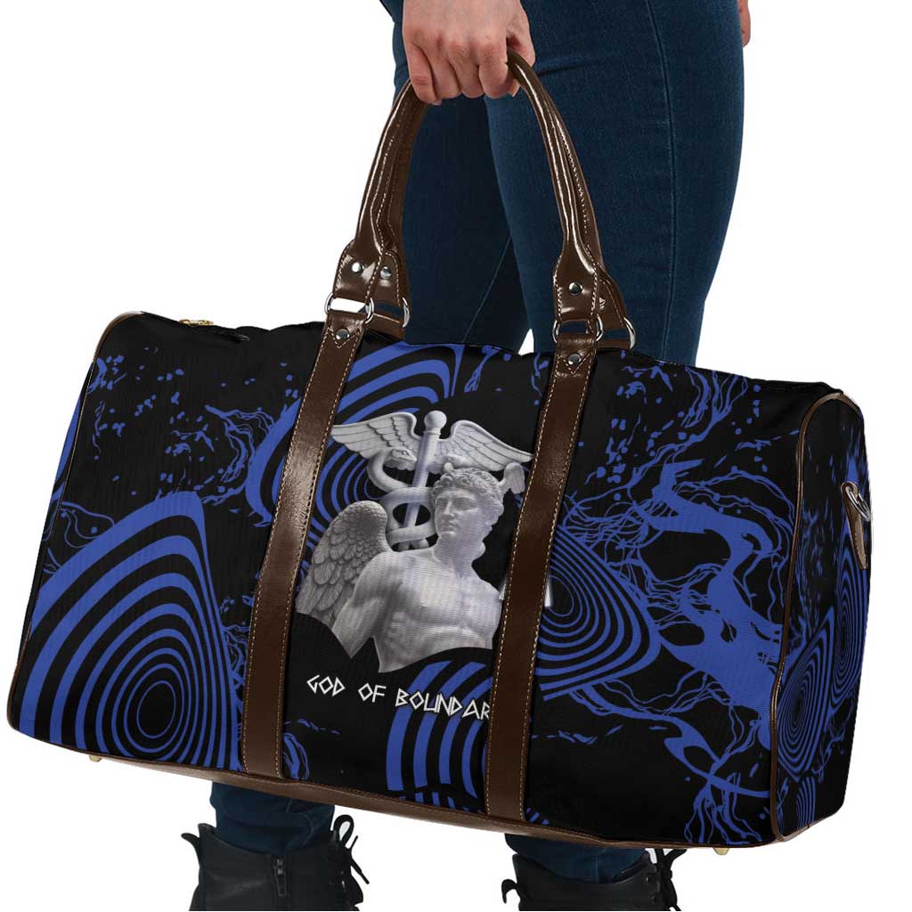 Ancient Greek Hermes Travel Bag God Of Boundaries - Wonder Print Shop