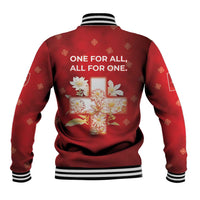 Switzerland Baseball Jacket One For All All For One - Wonder Print Shop