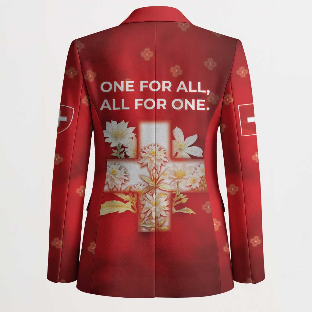 Switzerland Blazer One For All All For One - Wonder Print Shop
