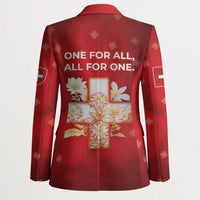 Switzerland Blazer One For All All For One - Wonder Print Shop