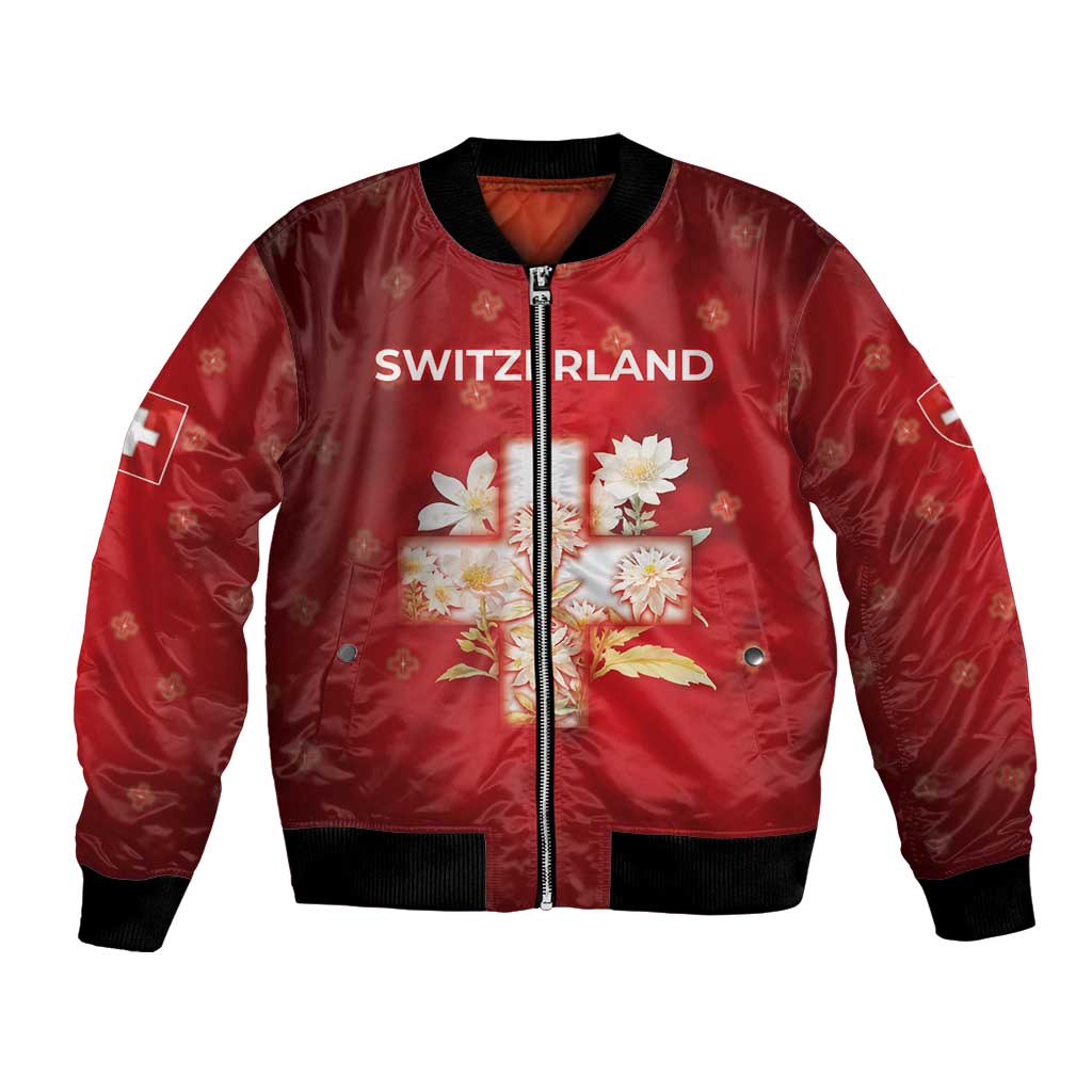 Switzerland Bomber Jacket One For All All For One - Wonder Print Shop