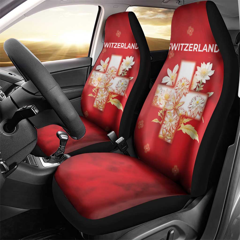 Switzerland Car Seat Cover One For All All For One - Wonder Print Shop