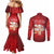 Switzerland Couples Matching Mermaid Dress and Long Sleeve Button Shirt One For All All For One - Wonder Print Shop