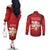 Switzerland Couples Matching Off The Shoulder Long Sleeve Dress and Long Sleeve Button Shirt One For All All For One - Wonder Print Shop