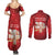 Switzerland Couples Matching Summer Maxi Dress and Long Sleeve Button Shirt One For All All For One - Wonder Print Shop