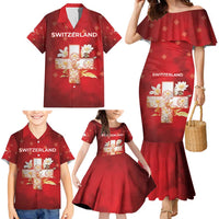 Switzerland Family Matching Mermaid Dress and Hawaiian Shirt One For All All For One - Wonder Print Shop