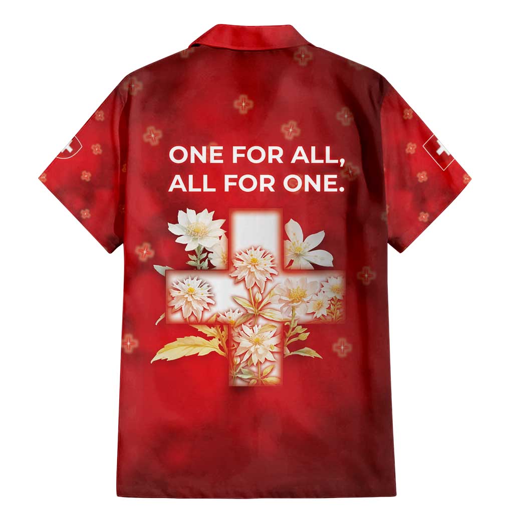 Switzerland Family Matching Mermaid Dress and Hawaiian Shirt One For All All For One - Wonder Print Shop