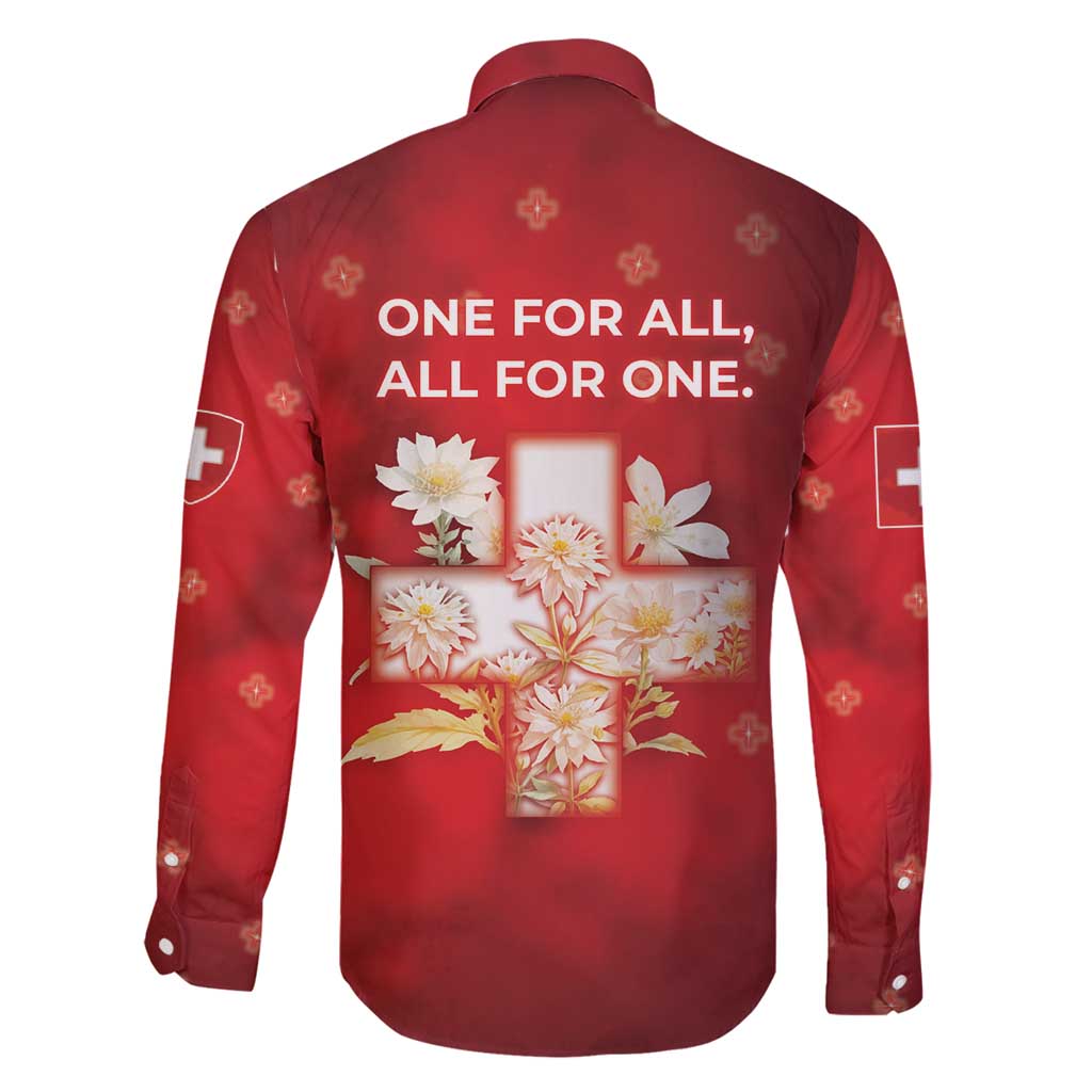 Switzerland Family Matching Puletasi and Hawaiian Shirt One For All All For One - Wonder Print Shop