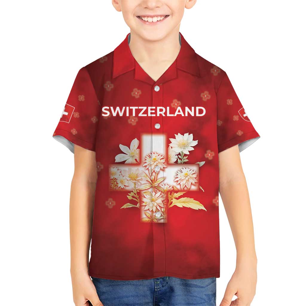 Switzerland Family Matching Summer Maxi Dress and Hawaiian Shirt One For All All For One - Wonder Print Shop