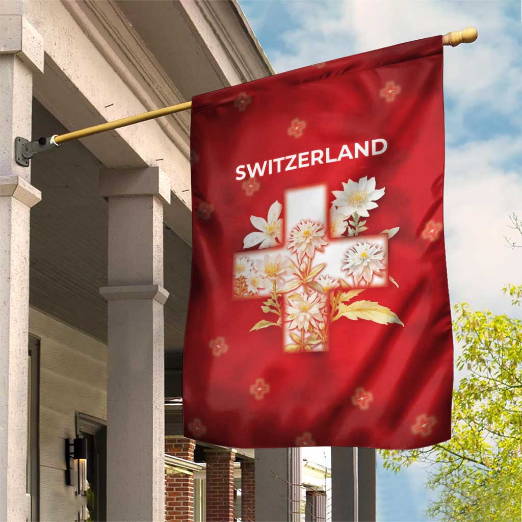 Switzerland Garden Flag One For All All For One - Wonder Print Shop