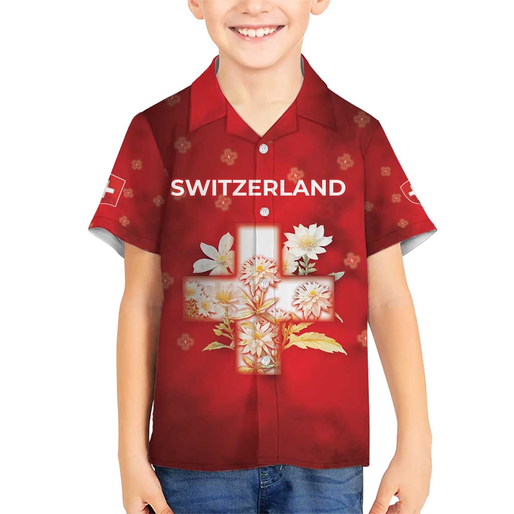 Switzerland Kid Hawaiian Shirt One For All All For One - Wonder Print Shop