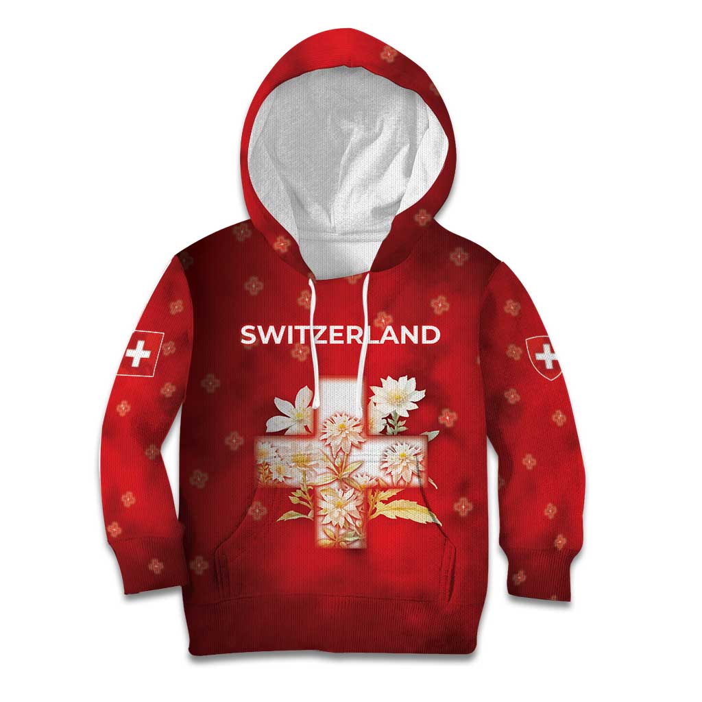 Switzerland Kid Hoodie One For All All For One - Wonder Print Shop