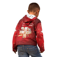 Switzerland Kid Hoodie One For All All For One - Wonder Print Shop
