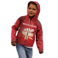 Switzerland Kid Hoodie One For All All For One - Wonder Print Shop