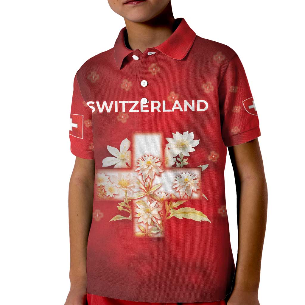 Switzerland Kid Polo Shirt One For All All For One - Wonder Print Shop