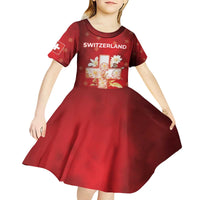 Switzerland Kid Short Sleeve Dress One For All All For One - Wonder Print Shop