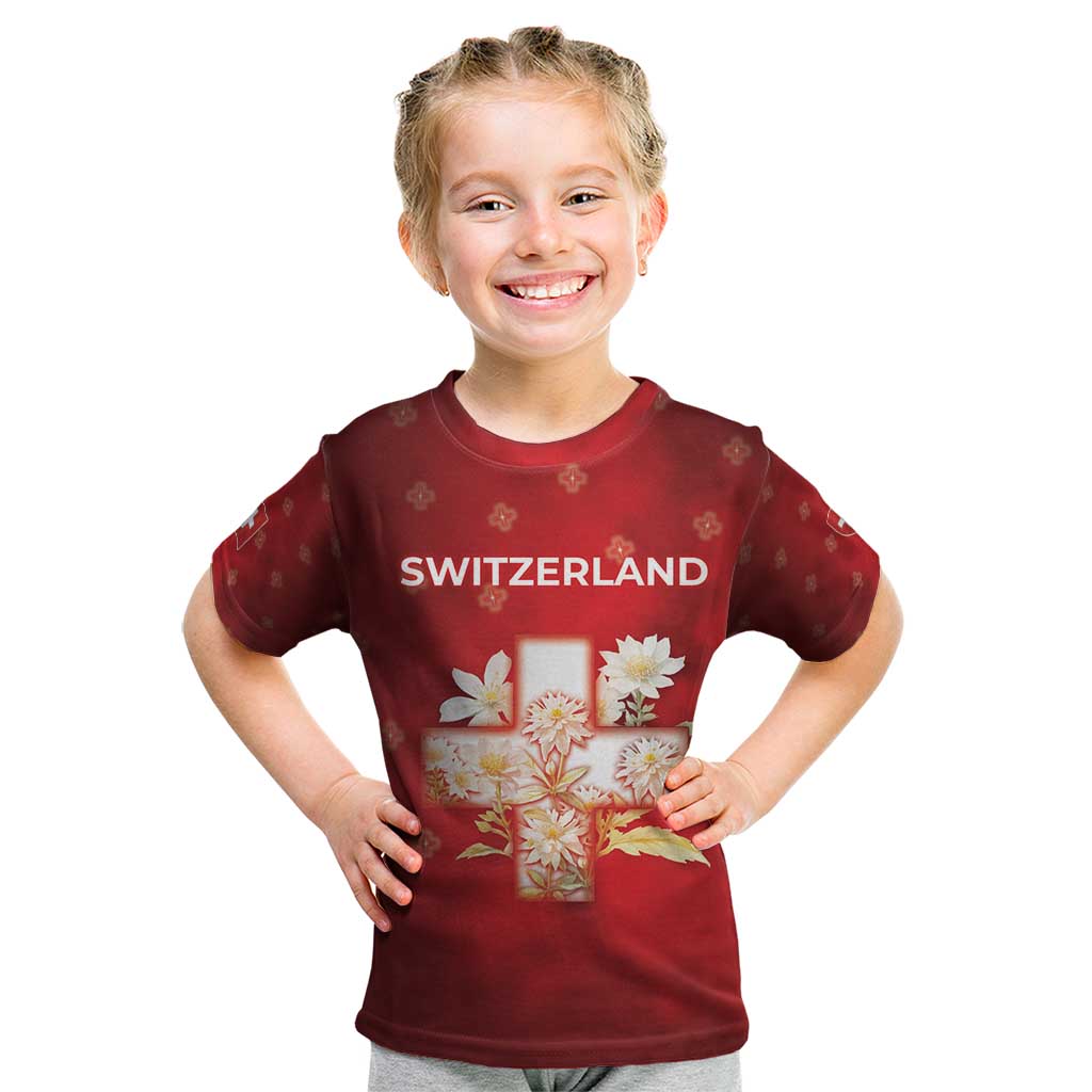 Switzerland Kid T Shirt One For All All For One - Wonder Print Shop