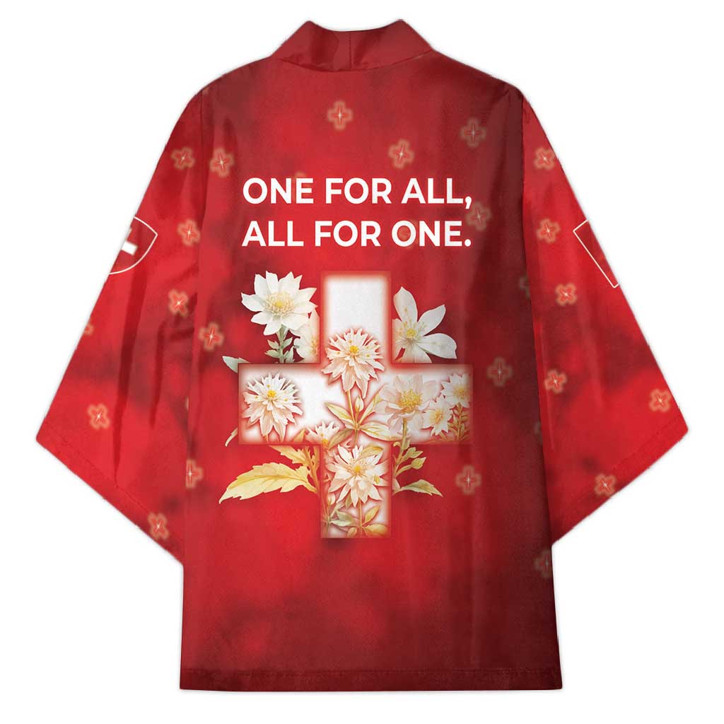 Switzerland Kimono One For All All For One - Wonder Print Shop