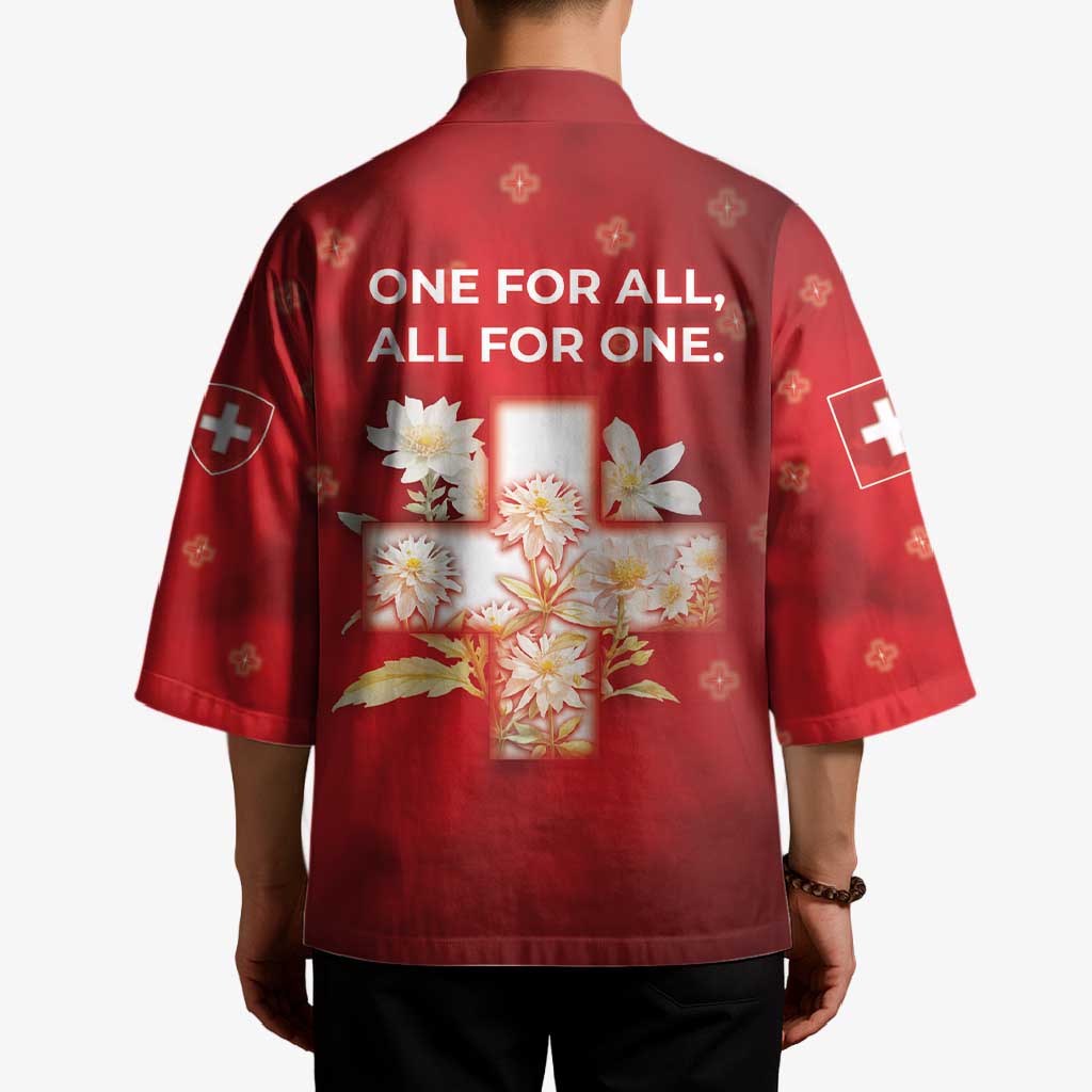 Switzerland Kimono One For All All For One - Wonder Print Shop
