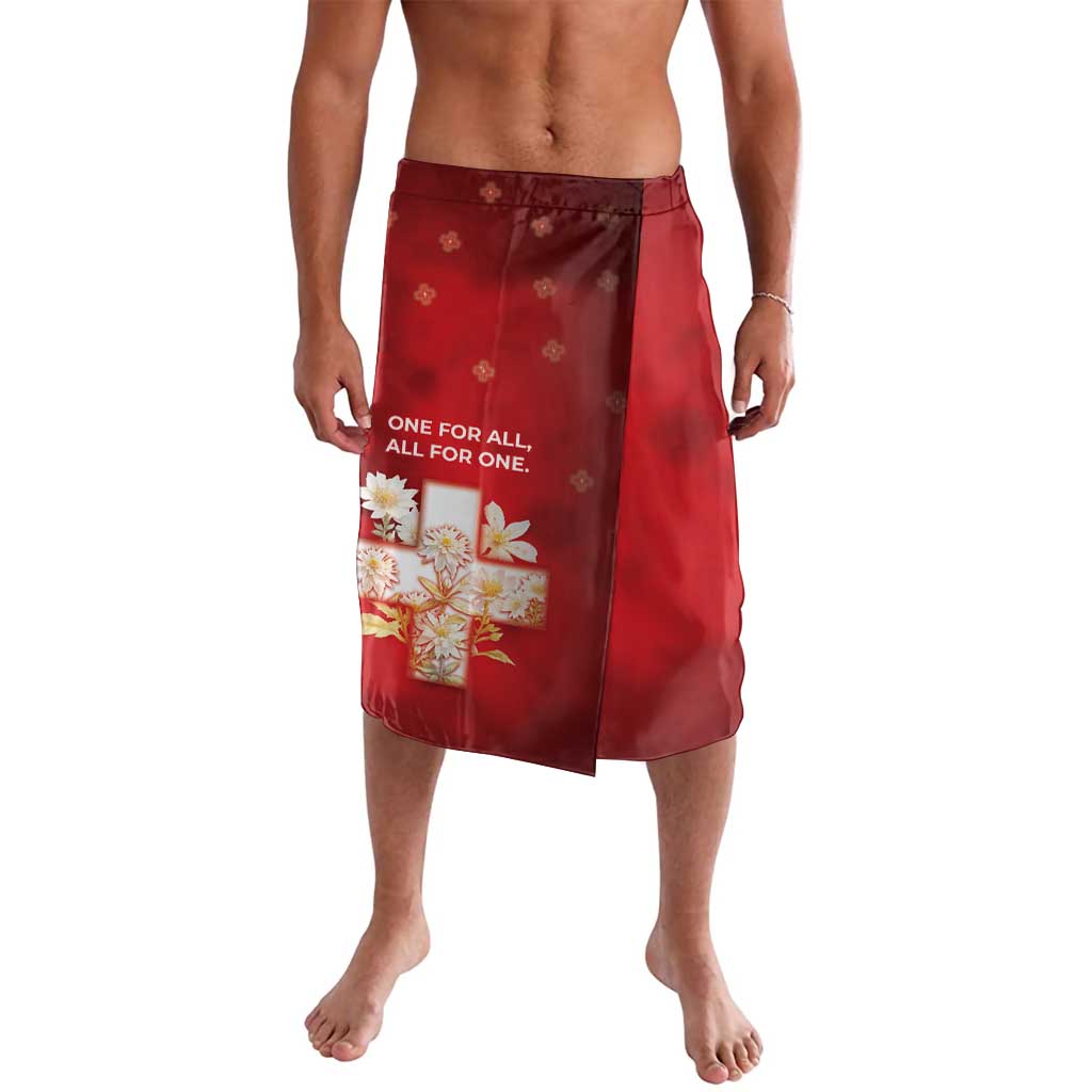 Switzerland Lavalava One For All All For One - Wonder Print Shop