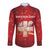 Switzerland Long Sleeve Button Shirt One For All All For One - Wonder Print Shop