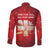Switzerland Long Sleeve Button Shirt One For All All For One - Wonder Print Shop