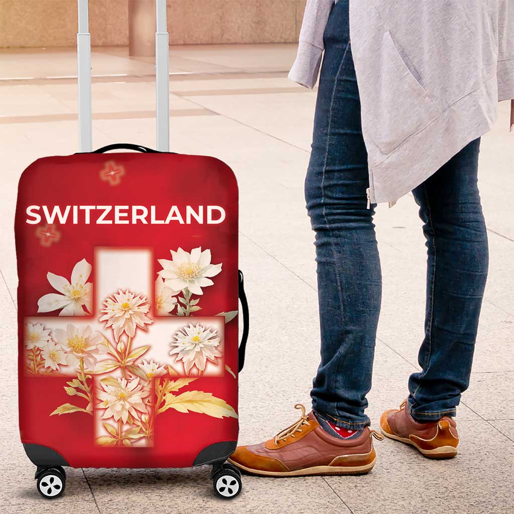 Switzerland Luggage Cover One For All All For One - Wonder Print Shop