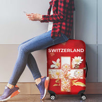 Switzerland Luggage Cover One For All All For One - Wonder Print Shop