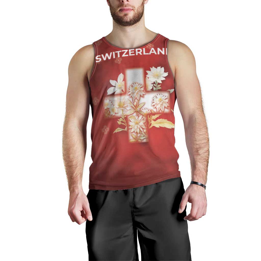 Switzerland Men Tank Top One For All All For One - Wonder Print Shop
